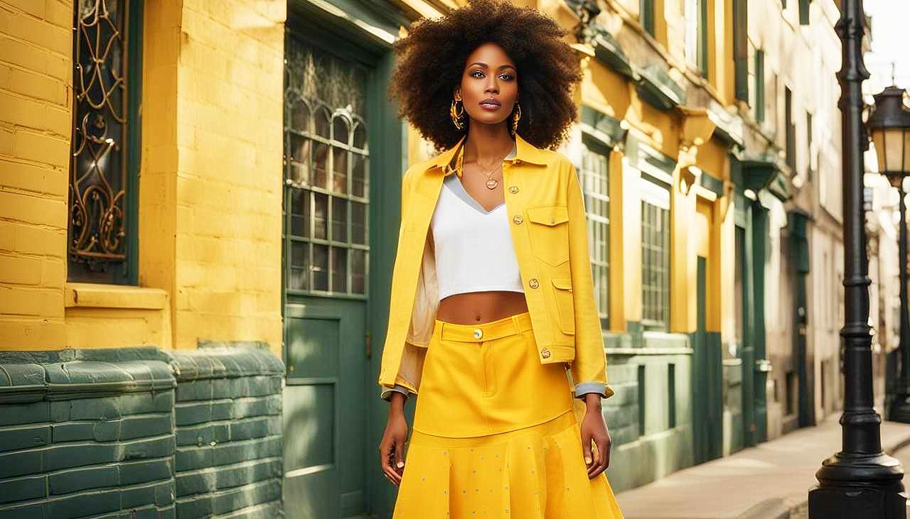 Urban Elegance: Embrace Sustainable Style in Radiant Yellow