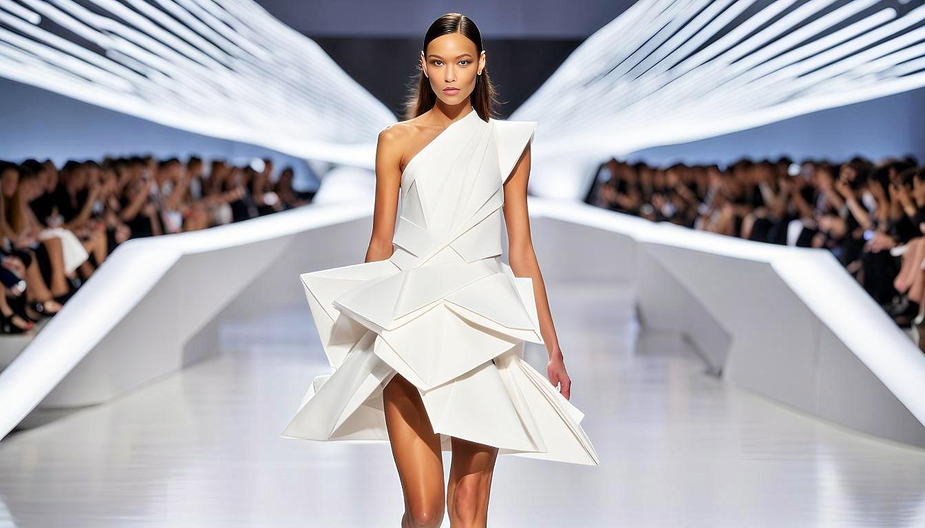 Origami Dreams: A Captivating Fusion of Art on the Runway