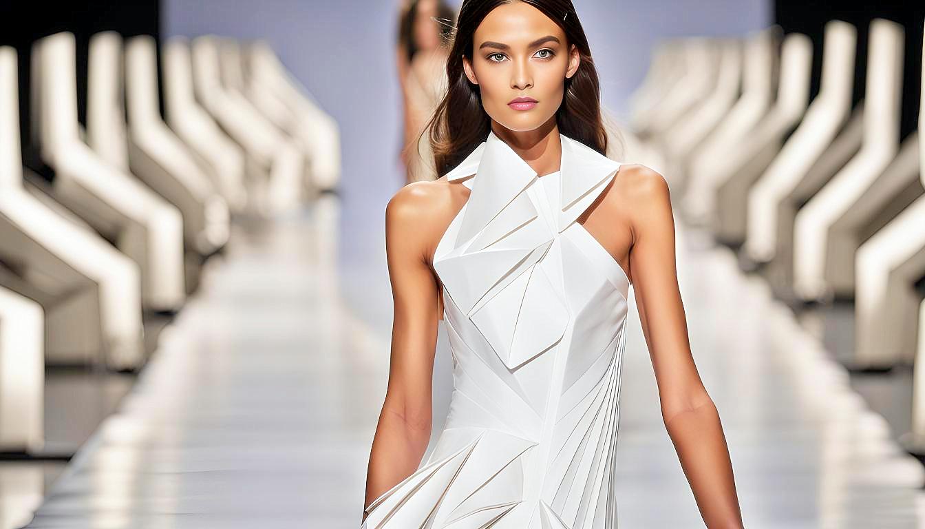 Origami Dreams: A Captivating Fusion of Art on the Runway