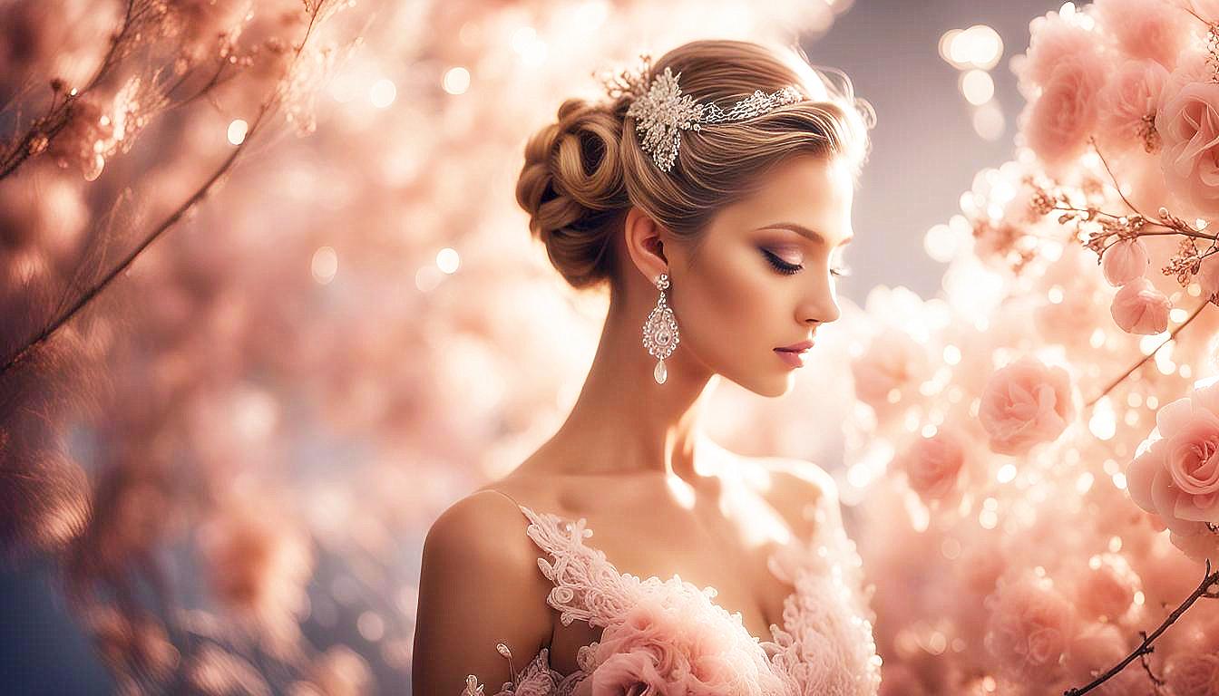 Enchanted in Pink: A Whimsical Reverie