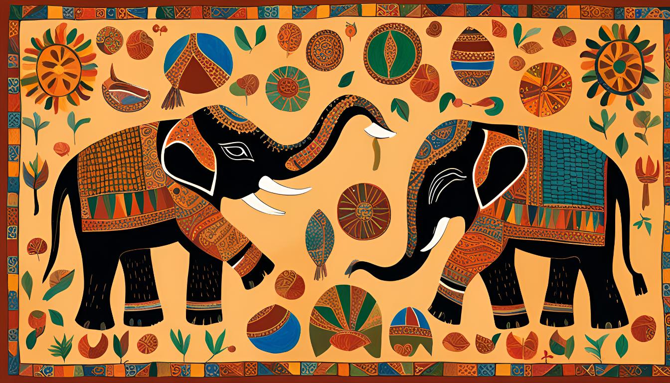 Majestic Giants: The Elephant in Cultural Art