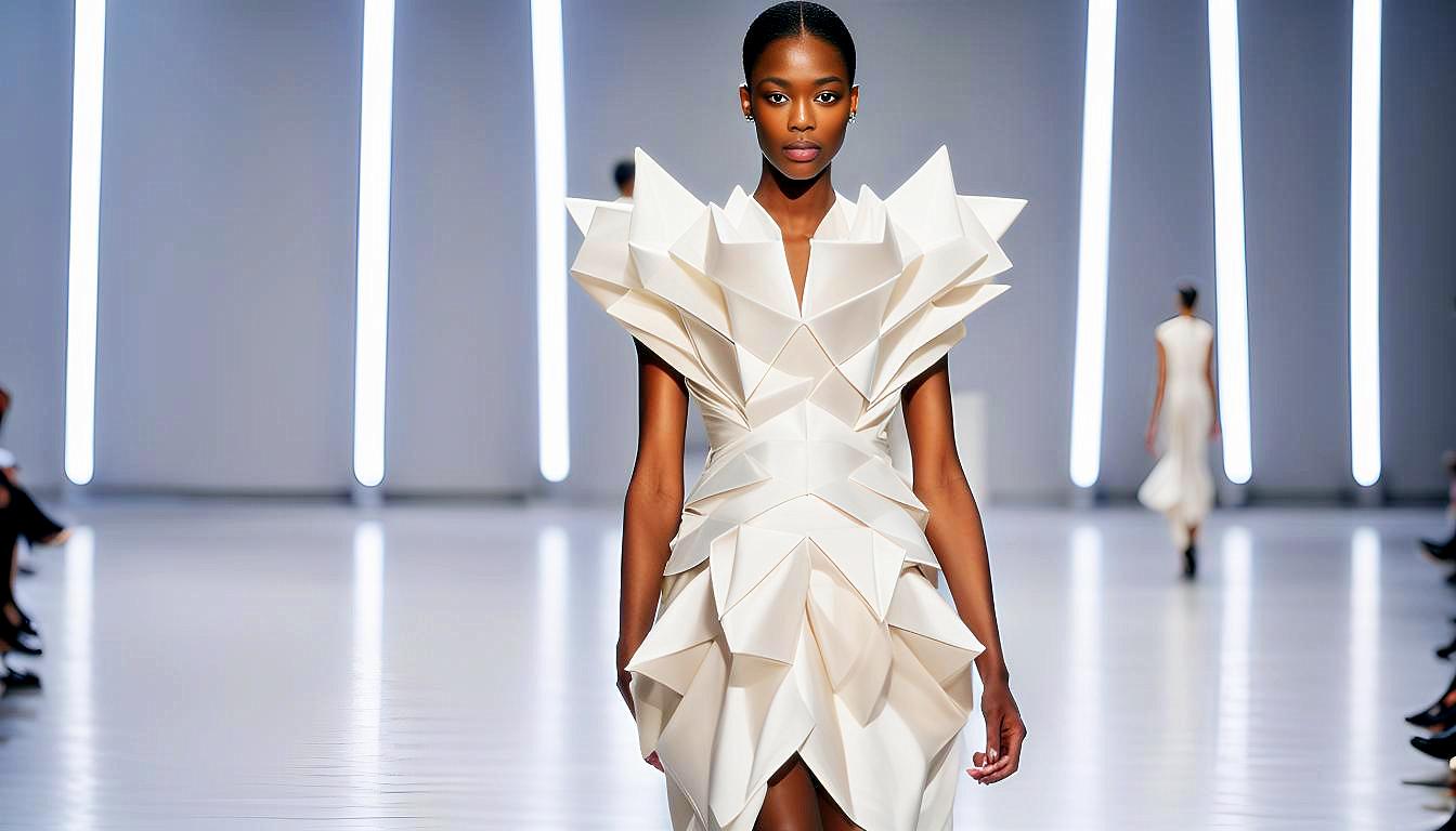 Origami Dreams: A Captivating Fusion of Art on the Runway