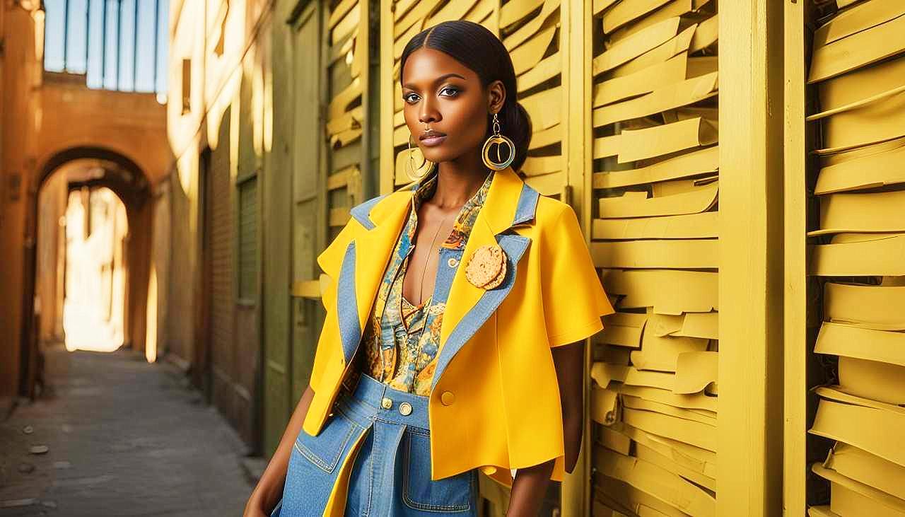 Urban Elegance: Embrace Sustainable Style in Radiant Yellow