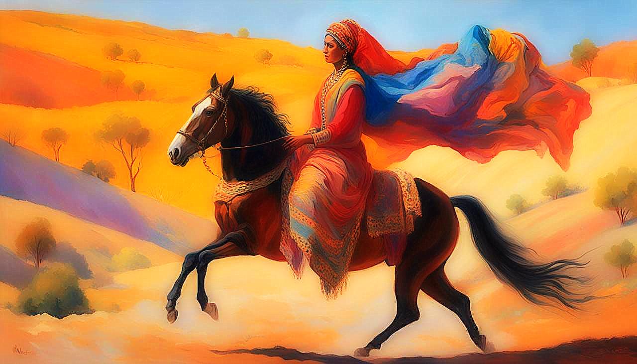 Freedom & Grace: Harmony Between Woman and Horse