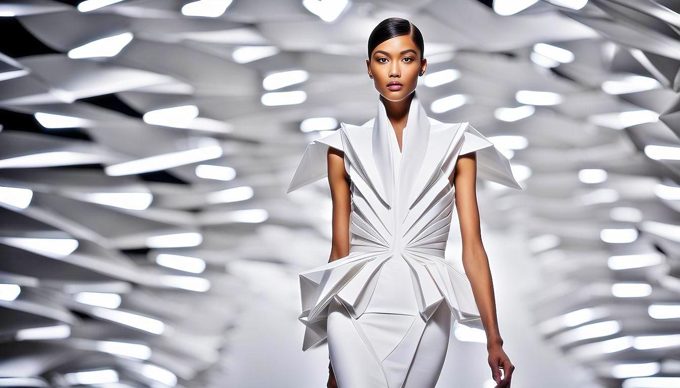 Origami Dreams: A Captivating Fusion of Art on the Runway