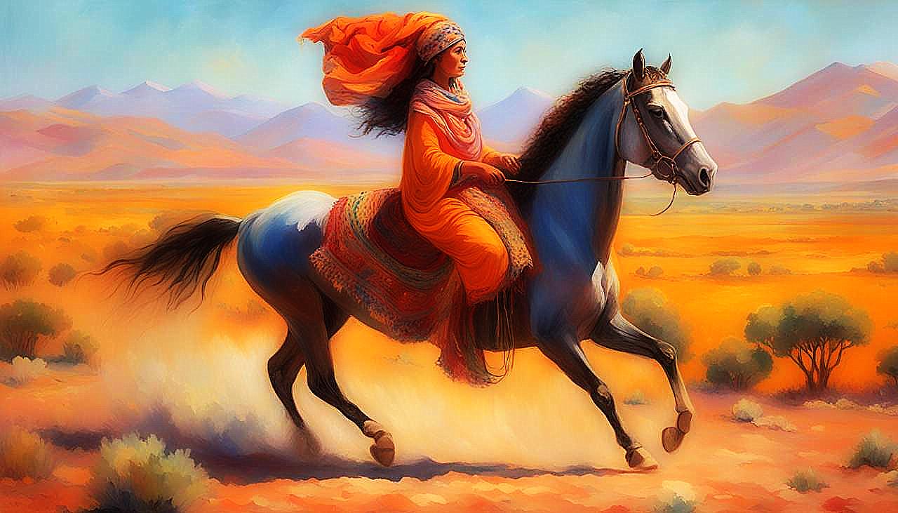 Freedom & Grace: Harmony Between Woman and Horse