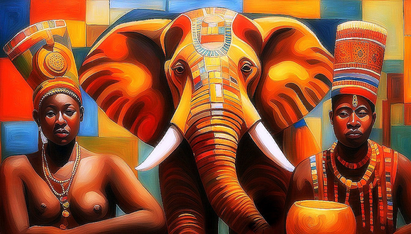 Majestic Giants: The Elephant in Cultural Art