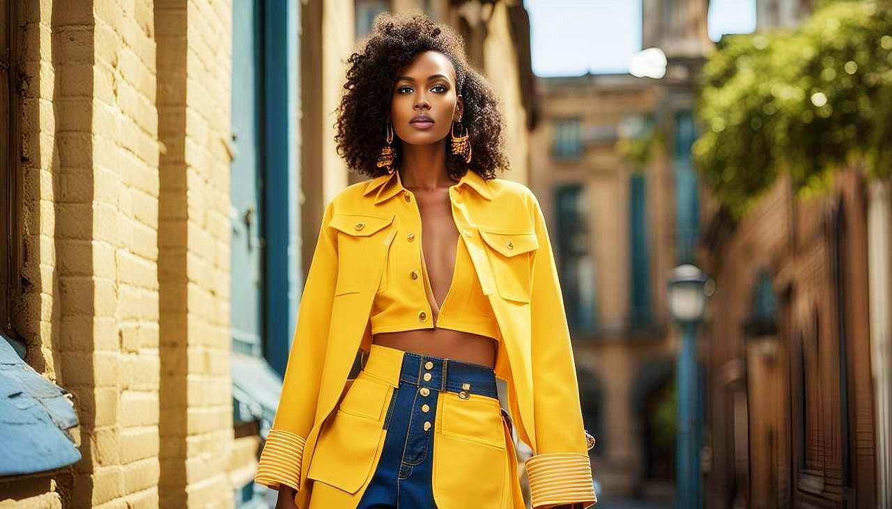 Urban Elegance: Embrace Sustainable Style in Radiant Yellow