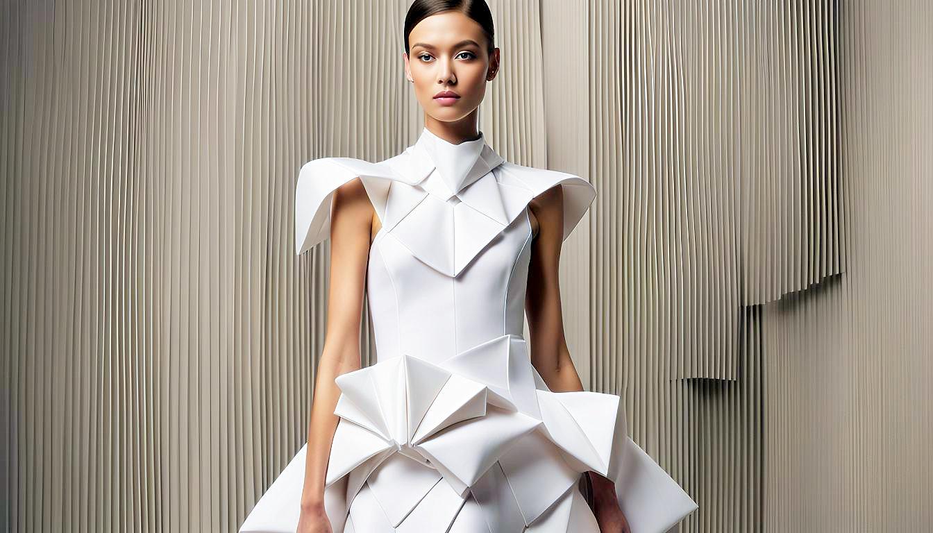 Origami Dreams: A Captivating Fusion of Art on the Runway