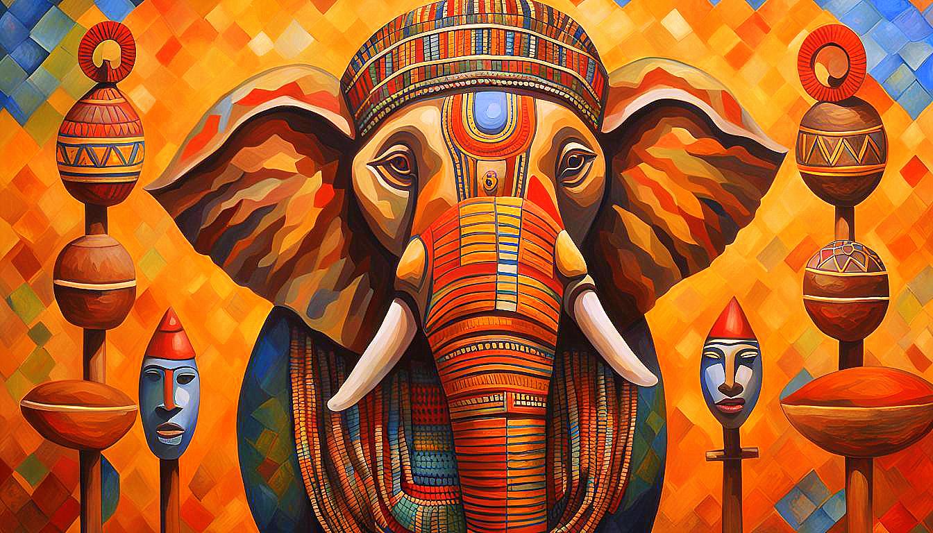 Majestic Giants: The Elephant in Cultural Art