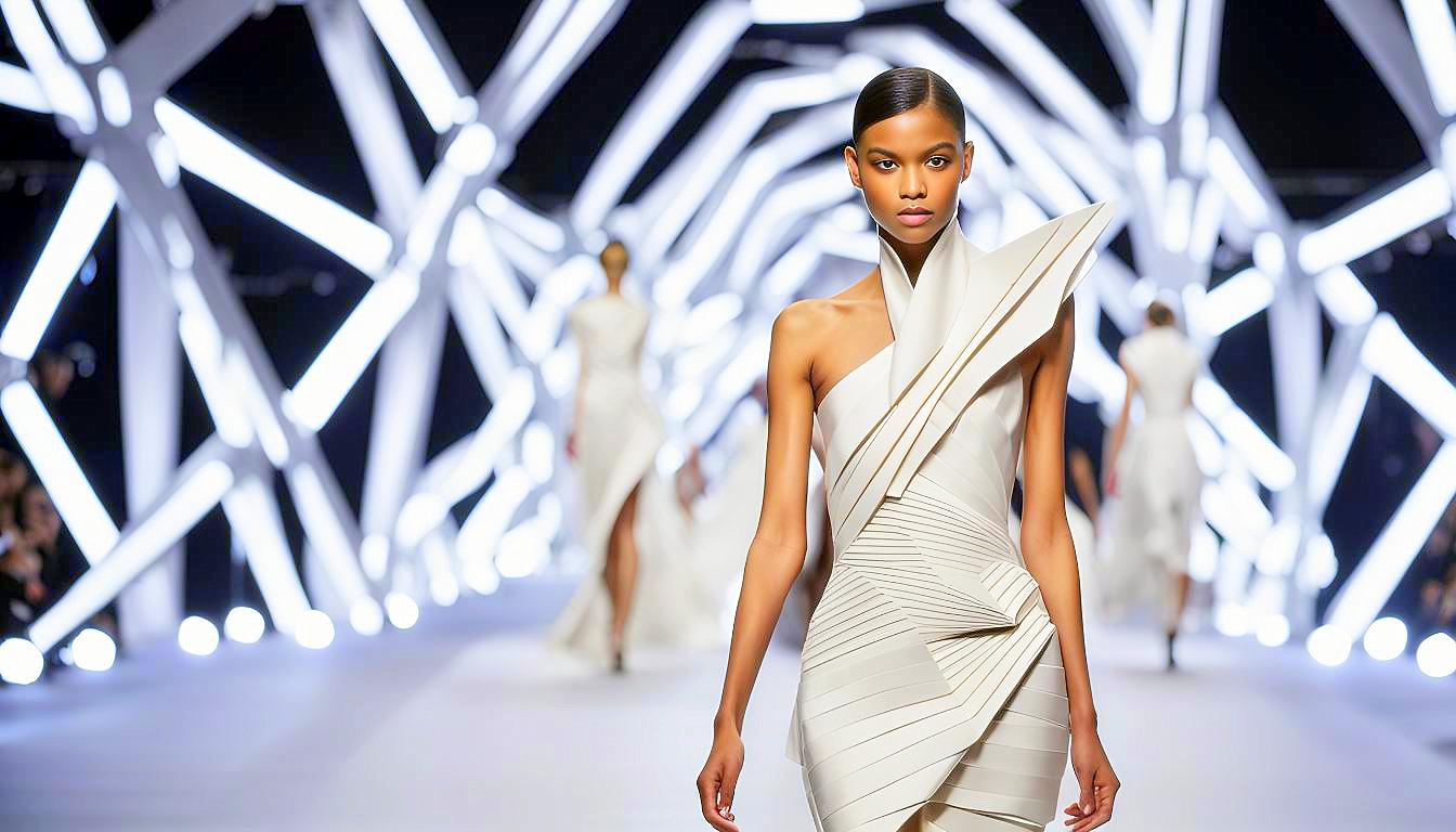 Origami Dreams: A Captivating Fusion of Art on the Runway