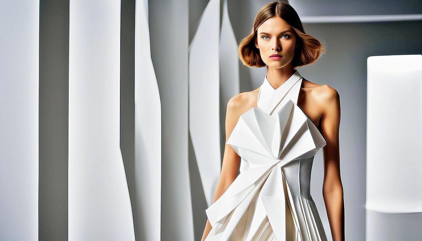 Origami Dreams: A Captivating Fusion of Art on the Runway