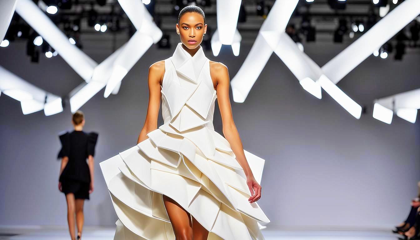 Origami Dreams: A Captivating Fusion of Art on the Runway