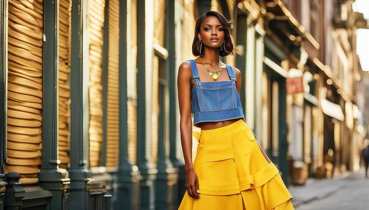 Urban Elegance: Embrace Sustainable Style in Radiant Yellow