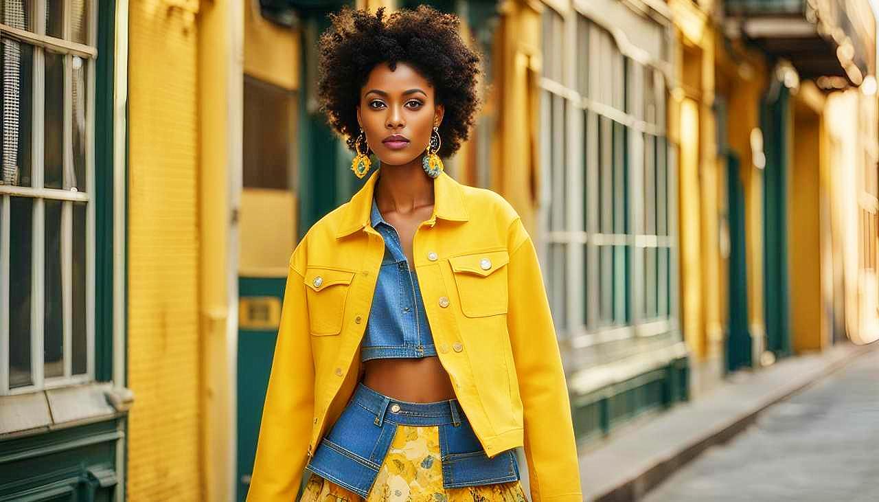 Urban Elegance: Embrace Sustainable Style in Radiant Yellow