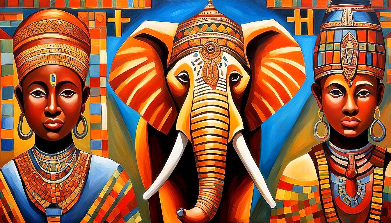 Majestic Giants: The Elephant in Cultural Art