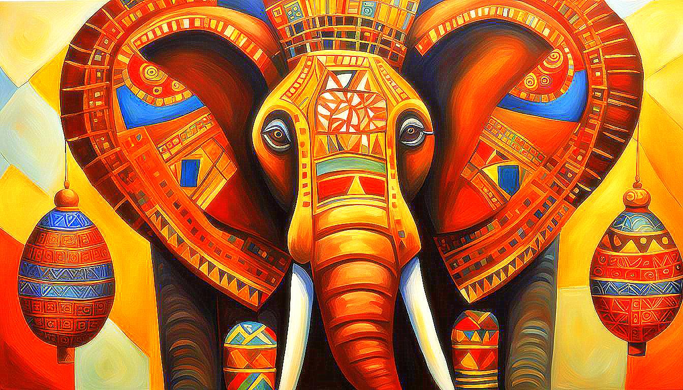 Majestic Giants: The Elephant in Cultural Art