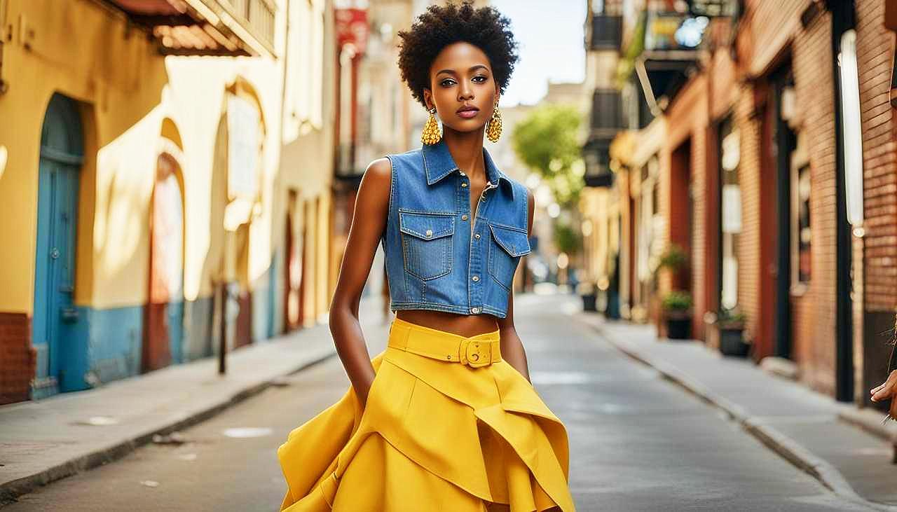 Urban Elegance: Embrace Sustainable Style in Radiant Yellow