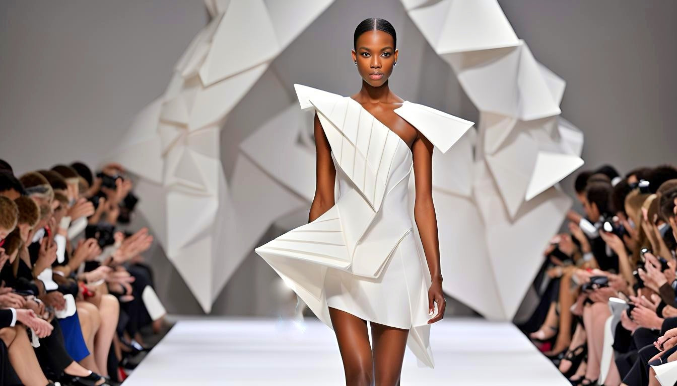 Origami Dreams: A Captivating Fusion of Art on the Runway