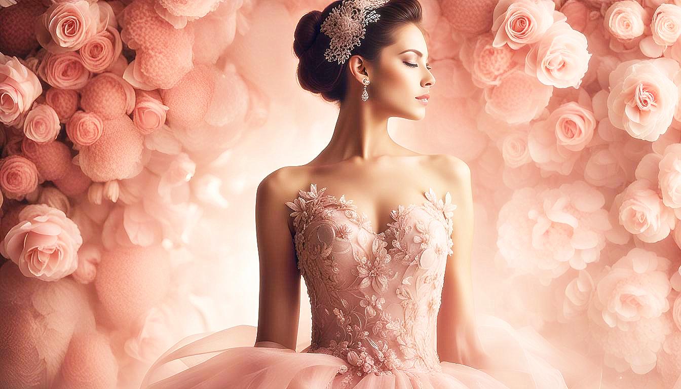 Enchanted in Pink: A Whimsical Reverie