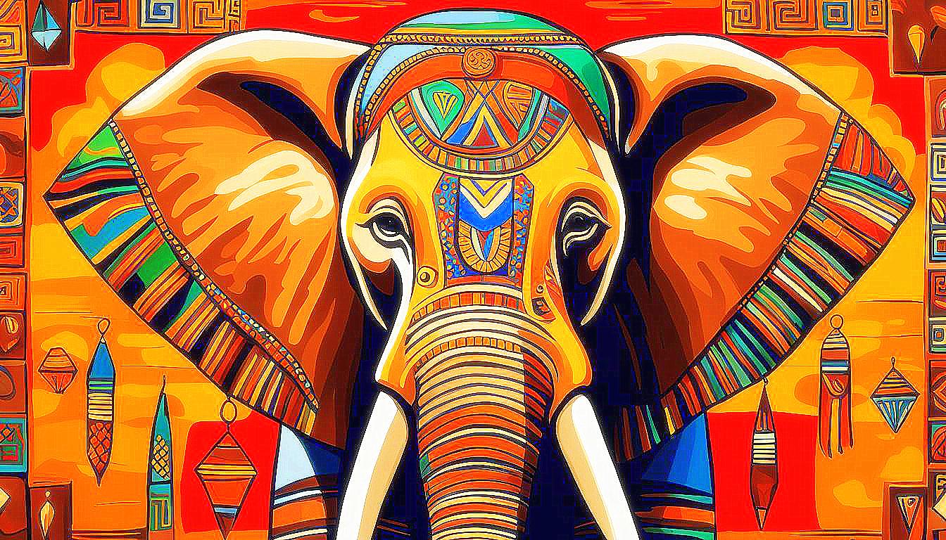 Majestic Giants: The Elephant in Cultural Art