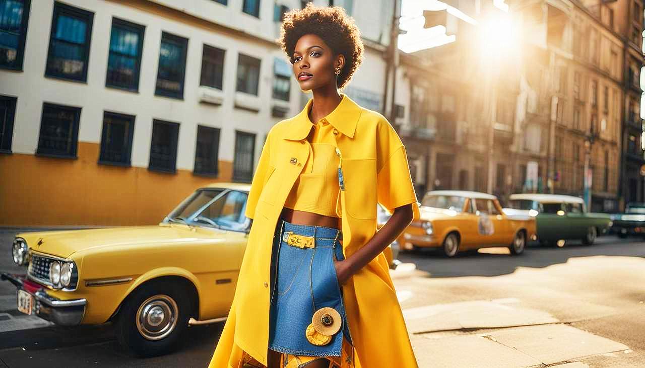 Urban Elegance: Embrace Sustainable Style in Radiant Yellow