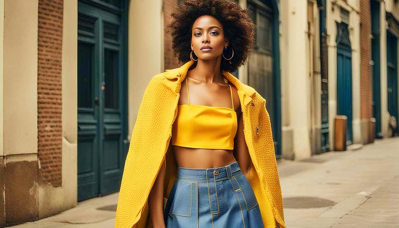 Urban Elegance: Embrace Sustainable Style in Radiant Yellow