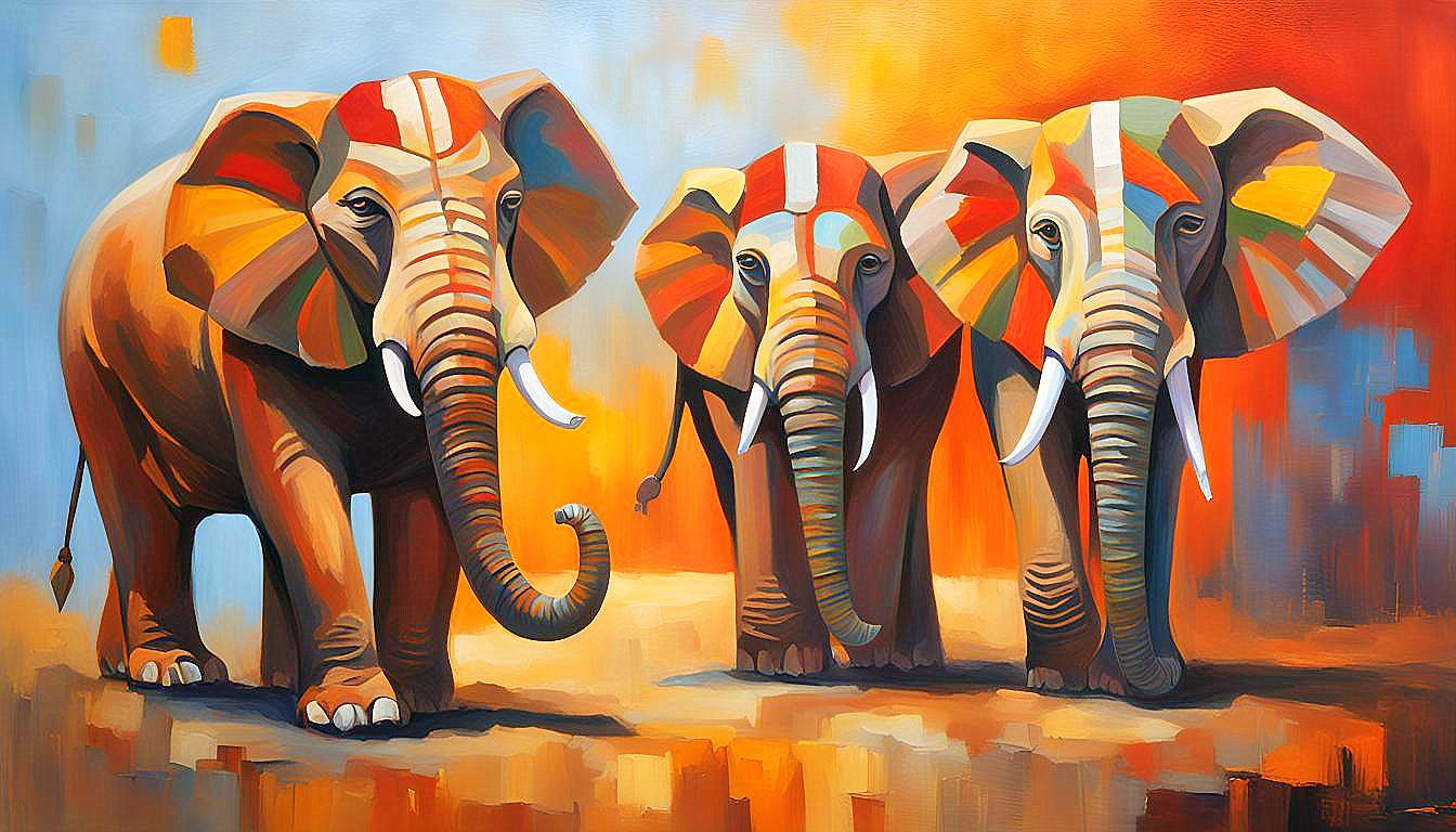 Majestic Giants: The Elephant in Cultural Art