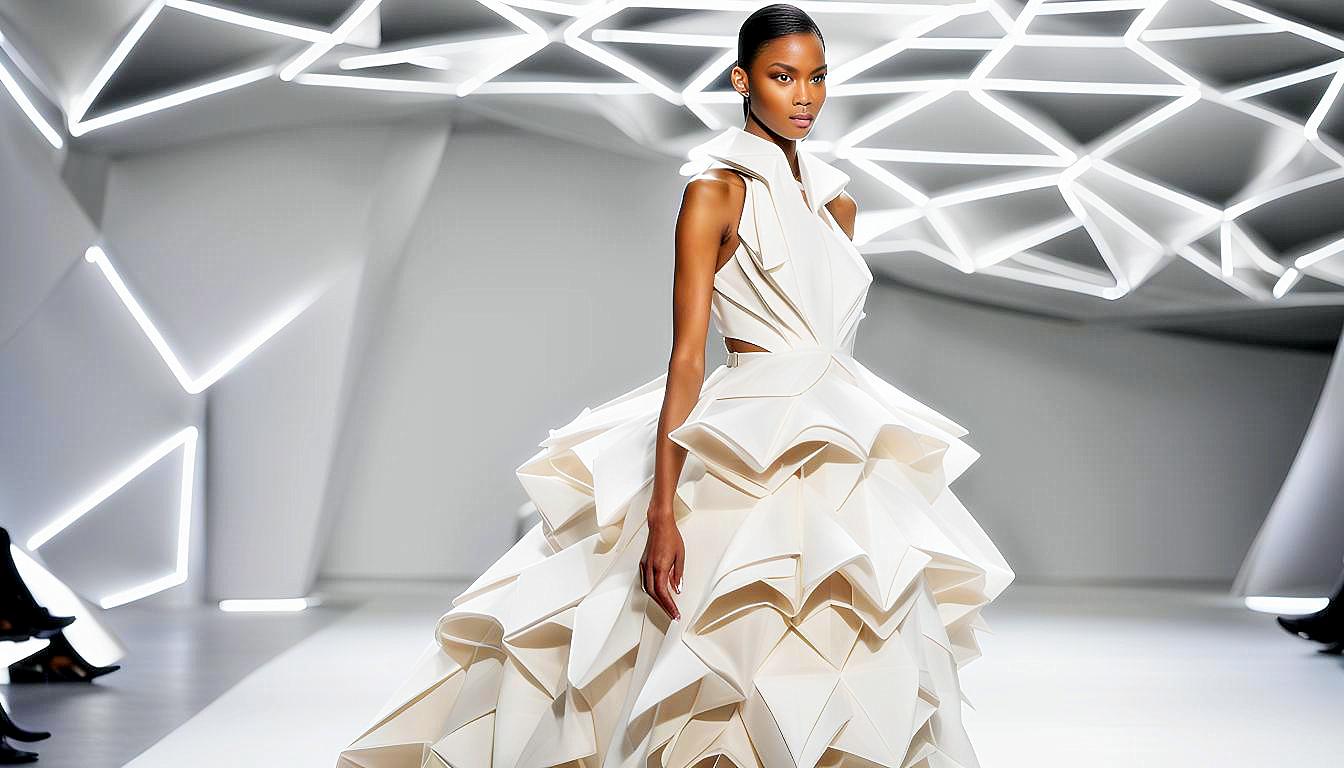 Origami Dreams: A Captivating Fusion of Art on the Runway