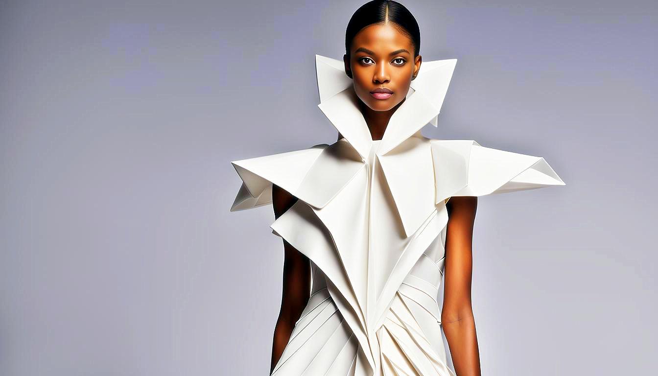 Origami Dreams: A Captivating Fusion of Art on the Runway