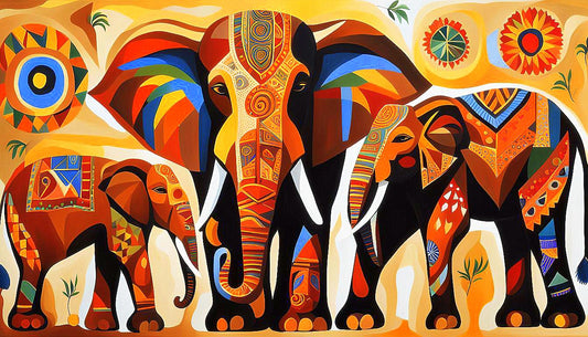 Majestic Giants: The Elephant in Cultural Art