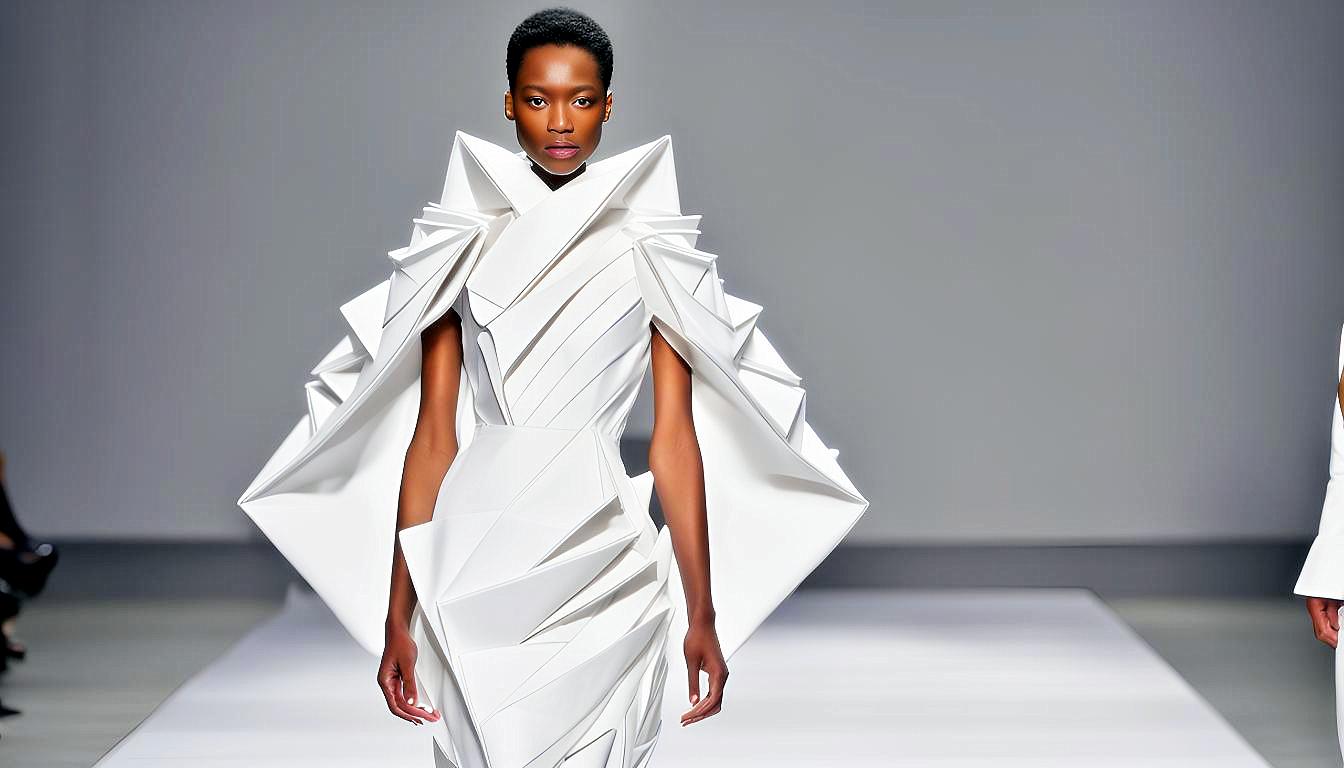 Origami Dreams: A Captivating Fusion of Art on the Runway