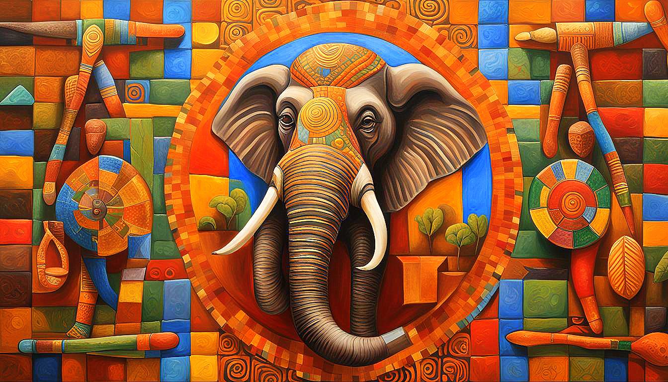 Majestic Giants: The Elephant in Cultural Art