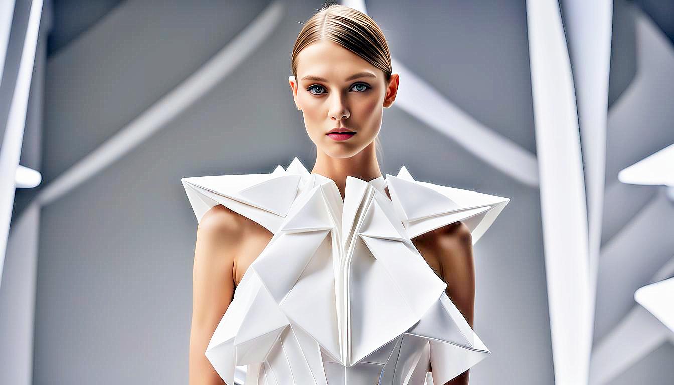 Origami Dreams: A Captivating Fusion of Art on the Runway