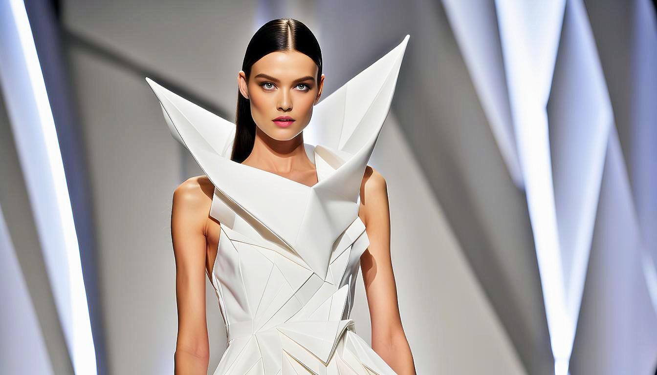 Origami Dreams: A Captivating Fusion of Art on the Runway