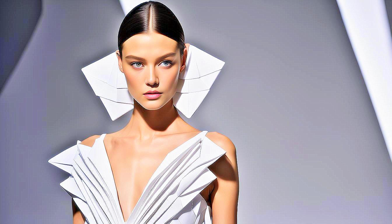 Origami Dreams: A Captivating Fusion of Art on the Runway