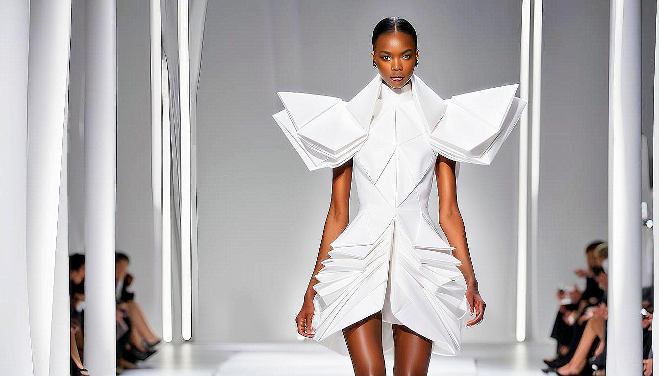 Origami Dreams: A Captivating Fusion of Art on the Runway