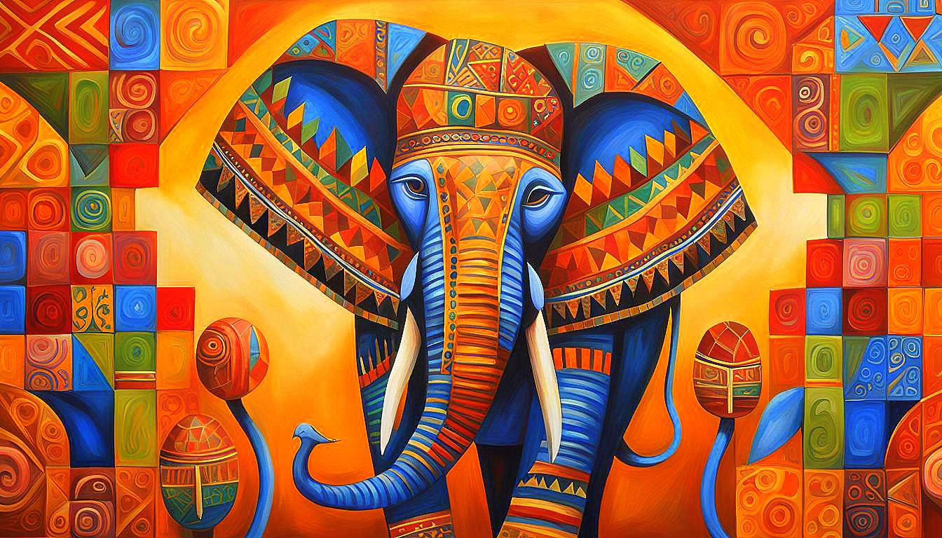 Majestic Giants: The Elephant in Cultural Art