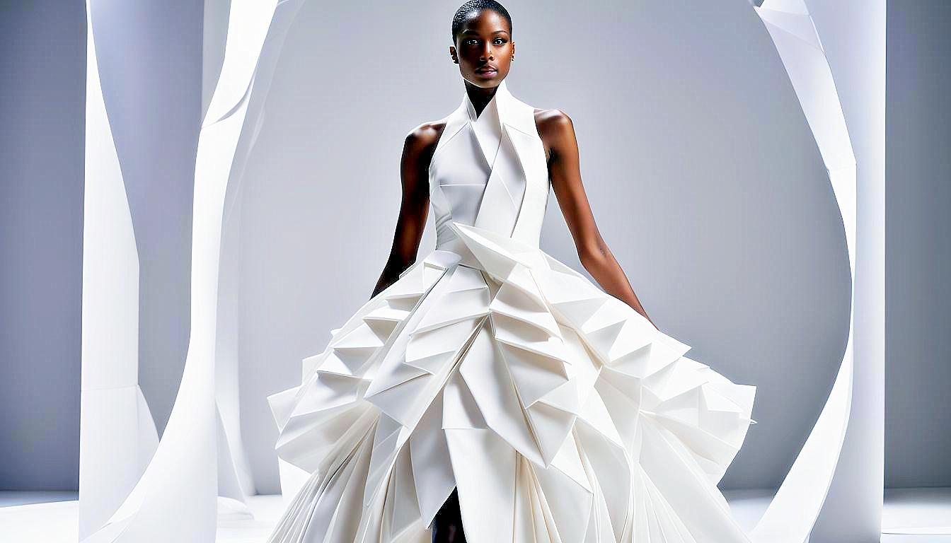 Origami Dreams: A Captivating Fusion of Art on the Runway