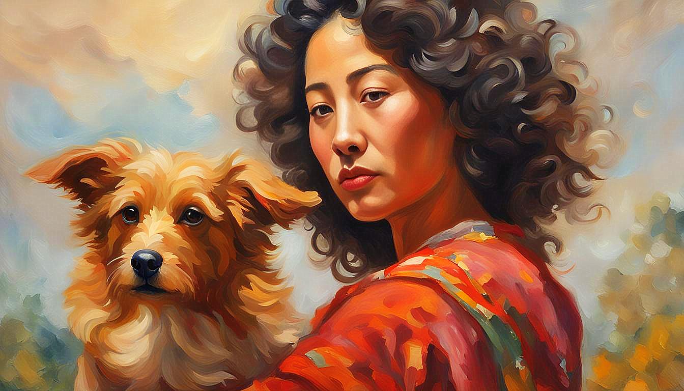 Spirits and Hearts: The Art of Human-Dog Connection