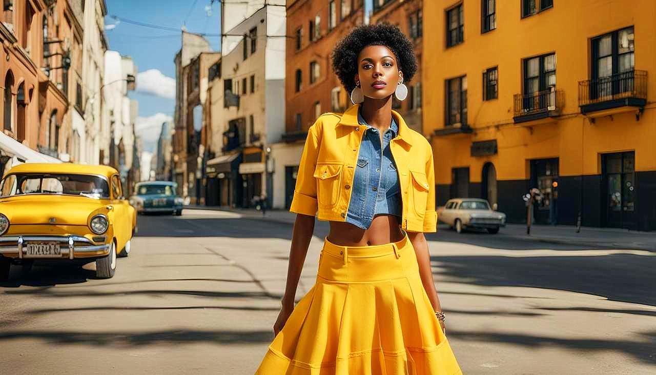 Urban Elegance: Embrace Sustainable Style in Radiant Yellow