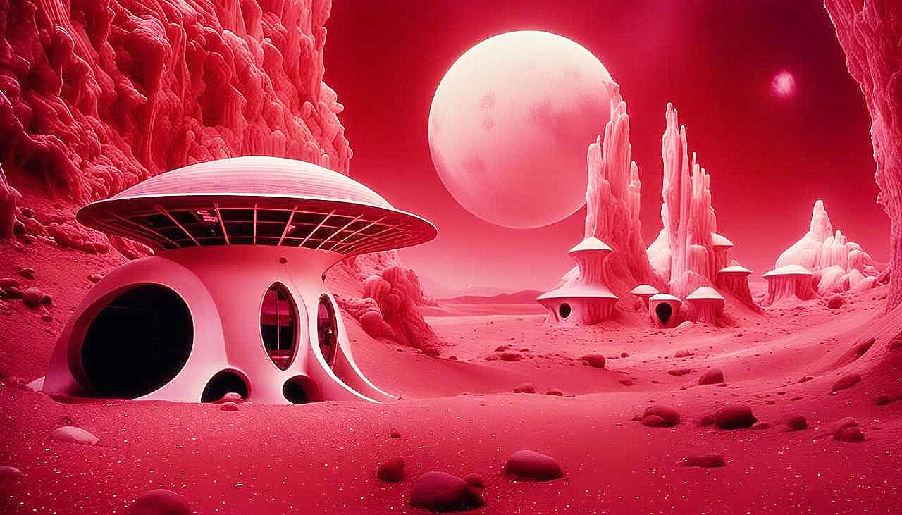 Dreamscapes of the Red Planet: A Journey Beyond Imagination