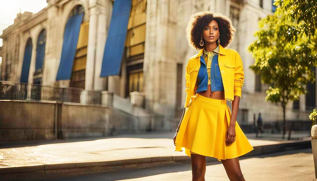 Urban Elegance: Embrace Sustainable Style in Radiant Yellow