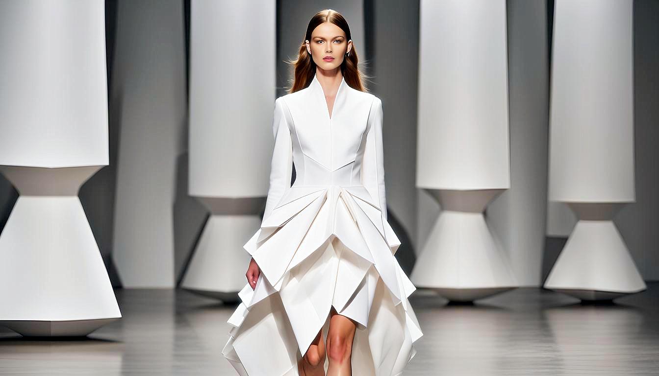 Origami Dreams: A Captivating Fusion of Art on the Runway