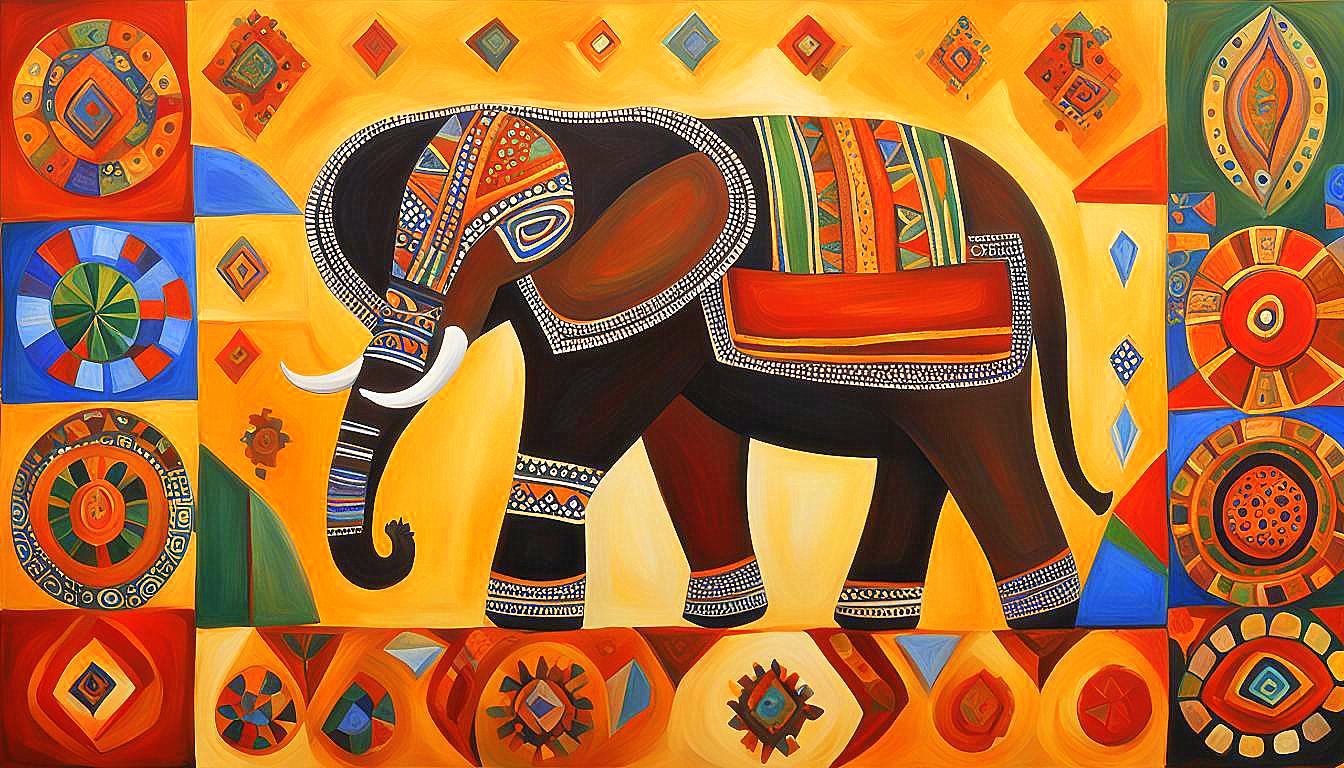 Majestic Giants: The Elephant in Cultural Art