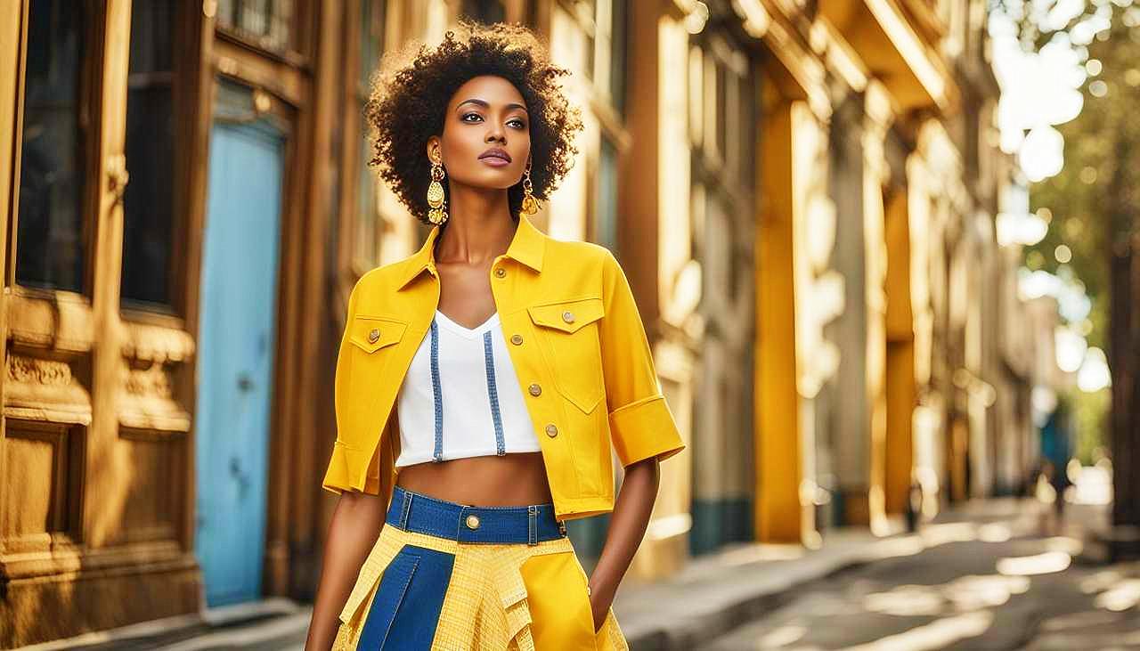 Urban Elegance: Embrace Sustainable Style in Radiant Yellow