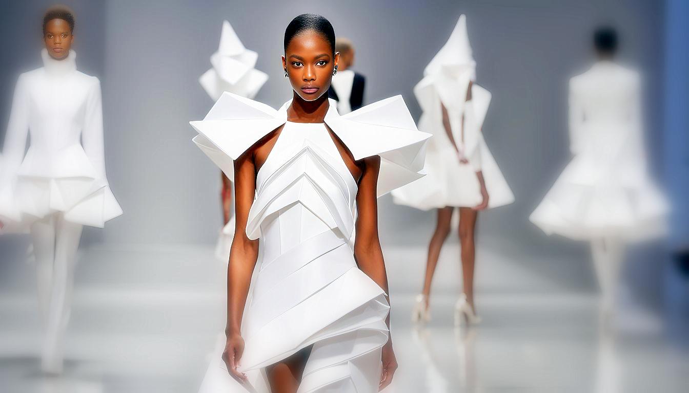 Origami Dreams: A Captivating Fusion of Art on the Runway